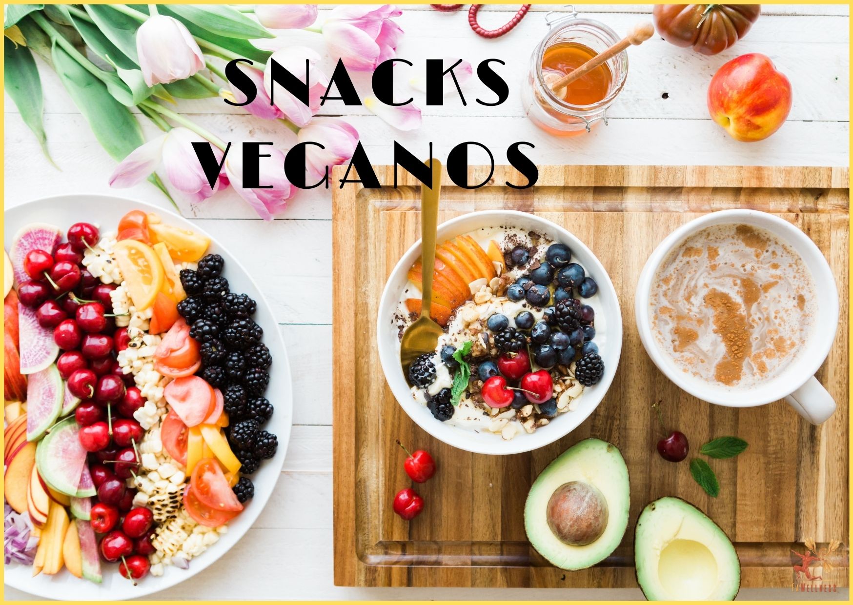 imagen blog FaWellness | IDEAS PARA SNACKS VEGANOS