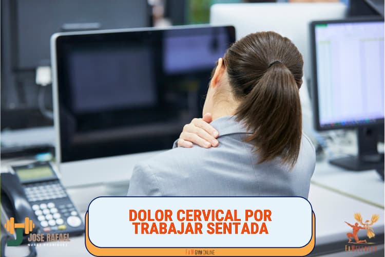 imagen de entrada del blog: Dolor cervical por trabajar sentado